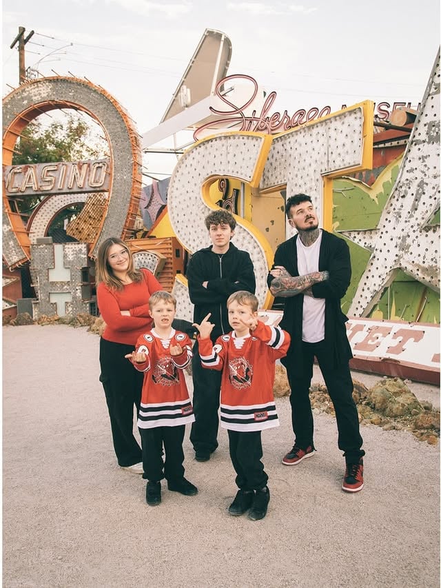 Dave with family